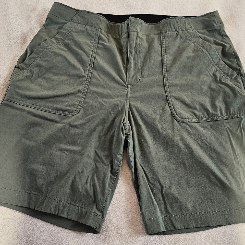 Eddie Bauer Olive Cargo Shorts